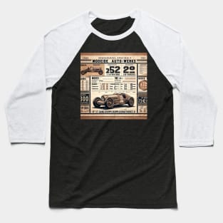 Modeide Auto Werks Baseball T-Shirt